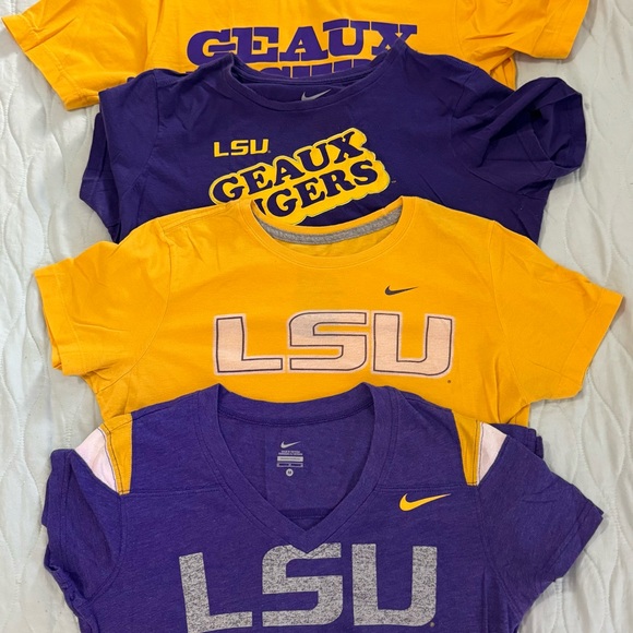 LSU Nike T-Shirt Bundle - Picture 1 of 8